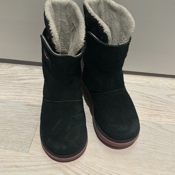 Sorel girls Rylee star print waterproof boots - Picture 2 of 7